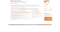 Desktop Screenshot of affiliation.becquet.fr