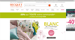 Desktop Screenshot of becquet.fr