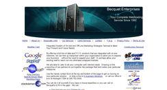 Desktop Screenshot of becquet.ca